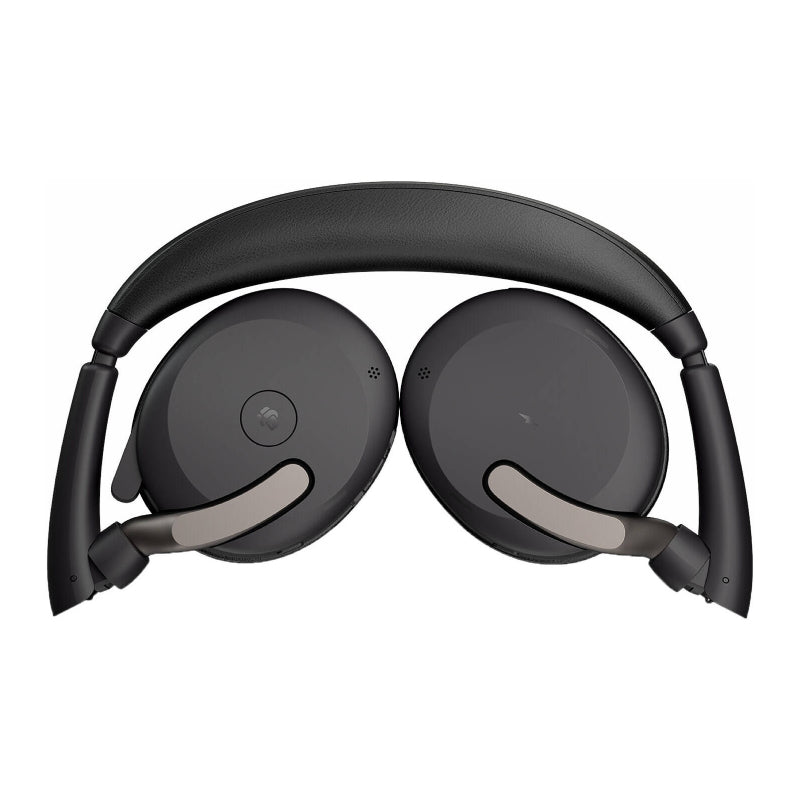 Jabra Evolve2 65 Flex Link MS Stereo Headphone with Wireless Charger - Wireless / Black
