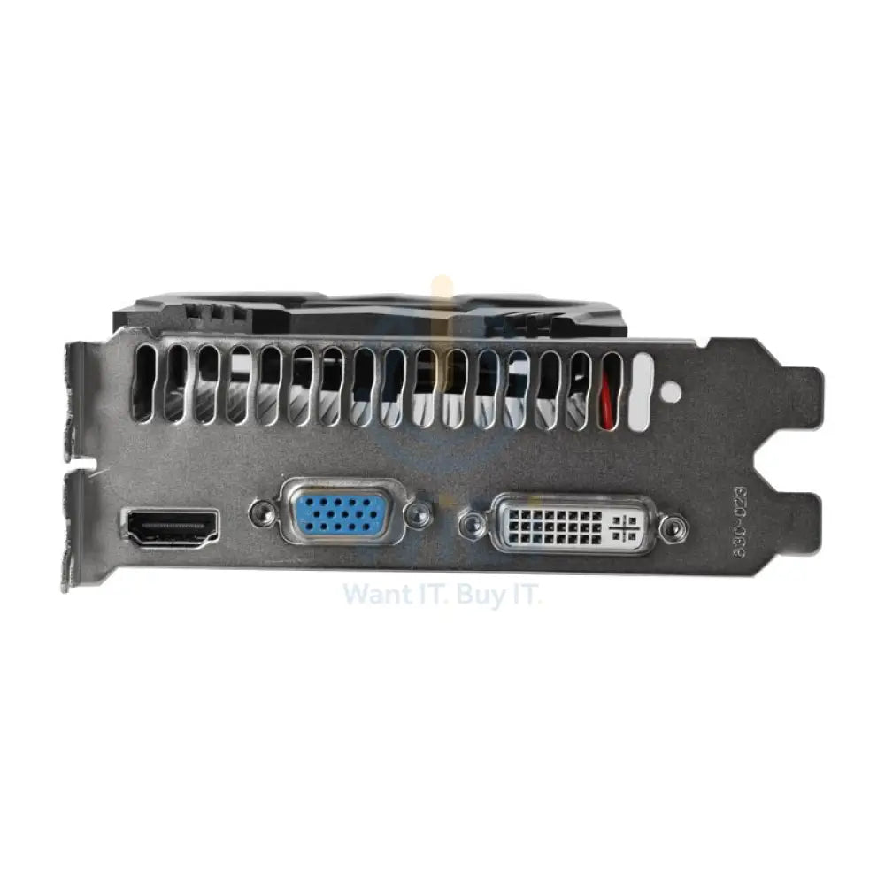 جالكس NVIDIA® GeForce® GT 730 الرسومات - 4 جيجابايت / DDR3 / بت / PCIe 2.0 / D-Sub / إتش دي إم أي / DVI-I
