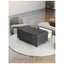 Gamax Elegant Smart Coffee Table with 90L Refrigerator - 2x USB / Black Accessories > Smart Devices