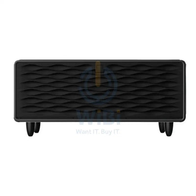 Gamax Elegant Smart Coffee Table with 90L Refrigerator - 2x USB / Black Accessories > Smart Devices