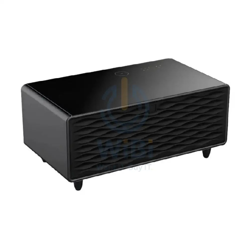 Gamax Elegant Smart Coffee Table with 90L Refrigerator - 2x USB / Black Accessories > Smart Devices