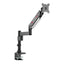 GameOn GO-2083 Pole-Mounted Aluminum Heavy-Duty Spring-Assisted Single Monitor Arm - Black Accessories > Other Gaming