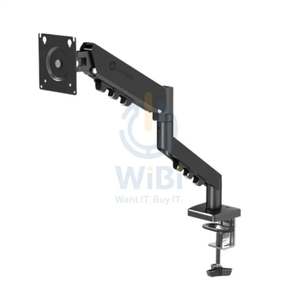 GameOn GO-5500 Gas Mechanical Spring Single Monitor Arm - 17’’ - 32’’ / Sandy Black Accessories > Other Accessories >