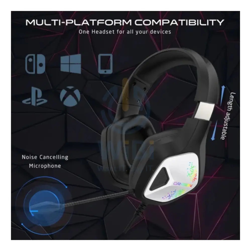 GAMEON GOK905 Infernus RGB Gaming Headset - Black Accessories > Audio > Headphones > Gaming Zone