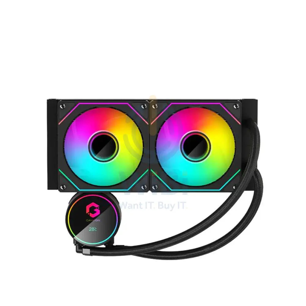 GameOn KRAKEN A380 240mm Liquid CPU Cooler - Black Gaming Consoles > Gaming Zone