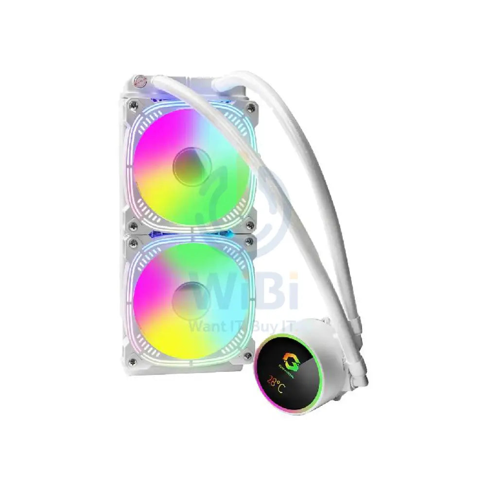 GameOn KRAKEN A380 240mm Liquid CPU Cooler - White Gaming Consoles > Gaming Zone