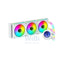 GameOn KRAKEN N360 360 مم شاشة  LCD شاشة  LCD 360 مم شاشة ليكويد وحده المعالجة المركزية  مع أنبوب ARGB - أبيض الألعاب > وحدات التحكممنطقة الألعاب