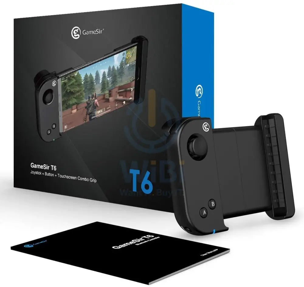 GameSir T6 One-Handed Stretch Controller - Black Accessories > Gaming Controllers > Gaming Zone