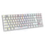 Gaming TKL Mechanical Keyboard - 1.5m / 1500mAh / Wired / Type-C / Arabic/English - White Accessories > Keyboard & Mouse