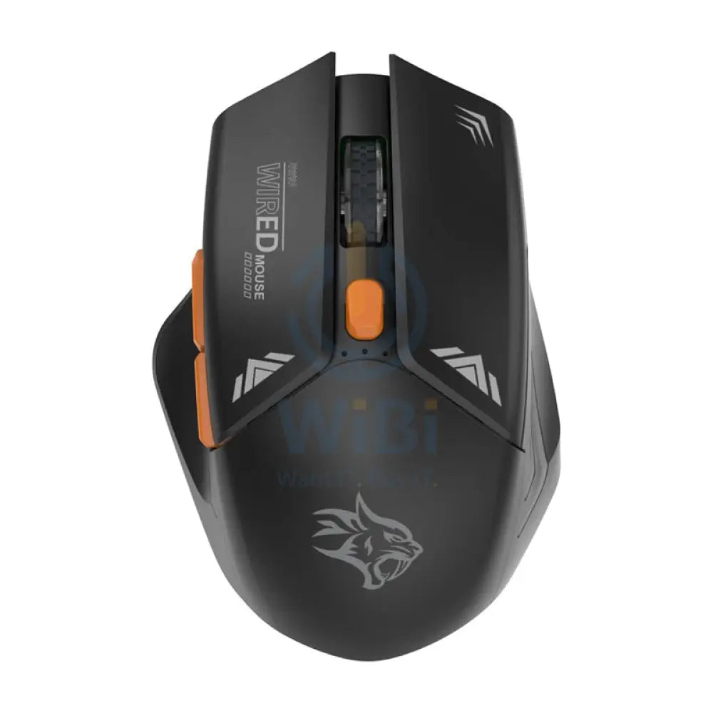 Gaming Gaming Wireless Mouse - 2.4GHz / 1600 Dpi / Bluetooth - Black Accessories > Keyboard & Mouse