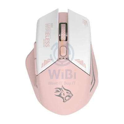 Gaming Gaming Wireless Mouse - 2.4GHz / 1600 Dpi / Bluetooth - Pink Accessories > Keyboard & Mouse