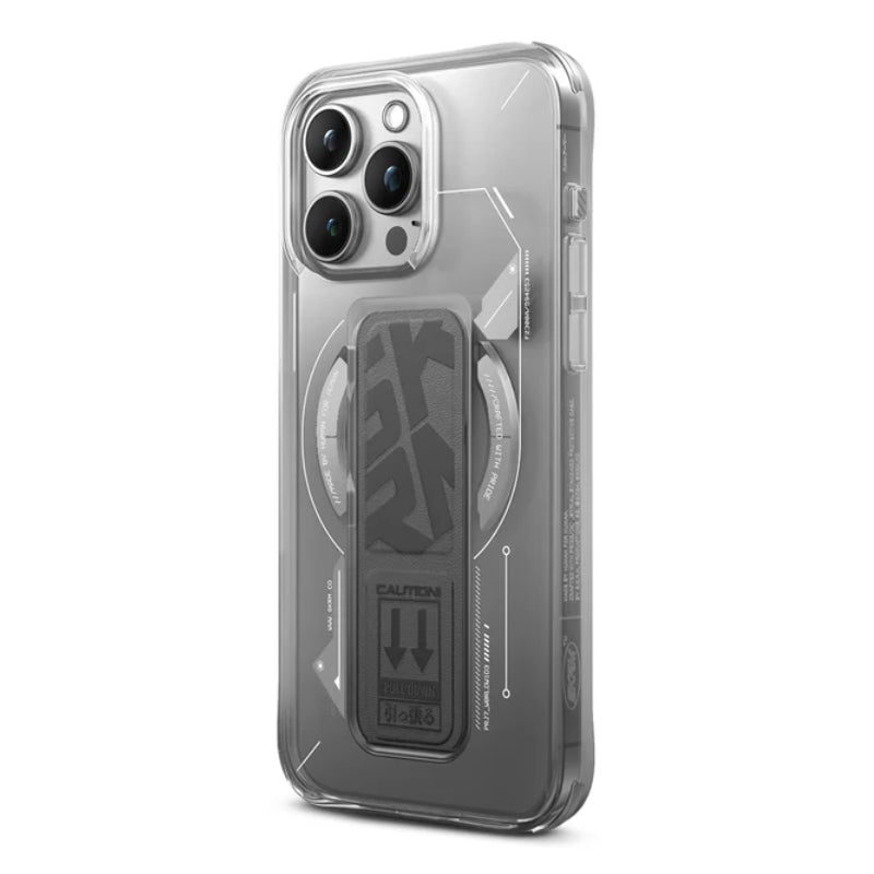 سكينارما هيليو هيليو ماغ-شارج حافظة مع حامل - ايفون 15 برو ماكس / رمادي اكسسوارات > هواتف  تابلت  هواتف >