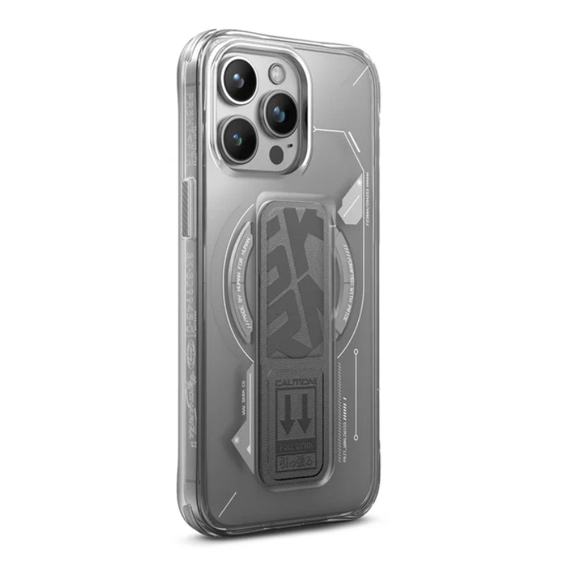 سكينارما هيليو هيليو ماغ-شارج حافظة مع حامل - ايفون 15 برو ماكس / رمادي اكسسوارات > هواتف  تابلت  هواتف >