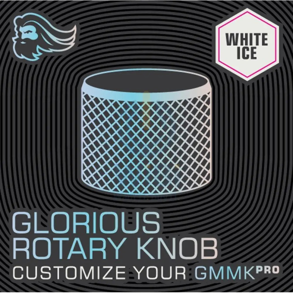 Glorious GMMK PRO Rotary Knob - White Accessories > Other Accessories > Gaming Zone