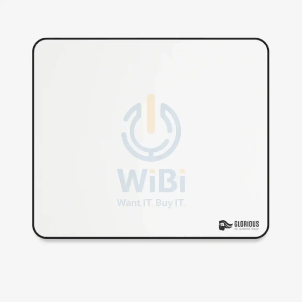 Glorious Large Gaming Mouse Pad - 11’’x13’’ / White Edition Accessories > Mousepad