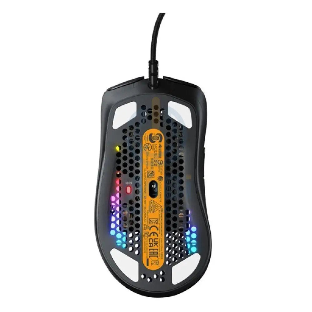 Glorious Model D2 Wired RGB Gaming Mouse - Matte Black Accessories > Keyboard & Mouse > Gaming Zone