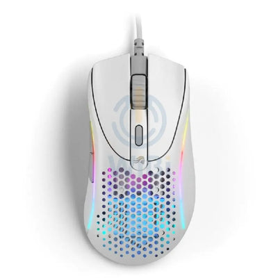 Glorious Model D2 Wired RGB Gaming Mouse - Matte White Accessories > Keyboard & Mouse > Gaming Zone