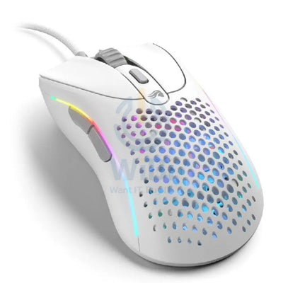 Glorious Model D2 Wired RGB Gaming Mouse - Matte White Accessories > Keyboard & Mouse > Gaming Zone