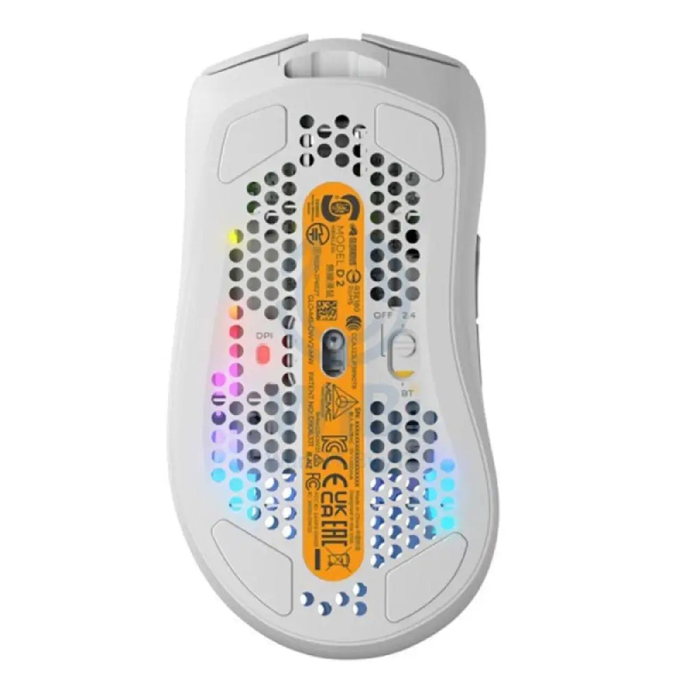 جلوريوس موديل D2 D2 لاسلكي RGB الألعاب ماوس - غير لامع أبيض اكسسوارات > لوحة مفاتيح  ماوس >منطقة الألعاب