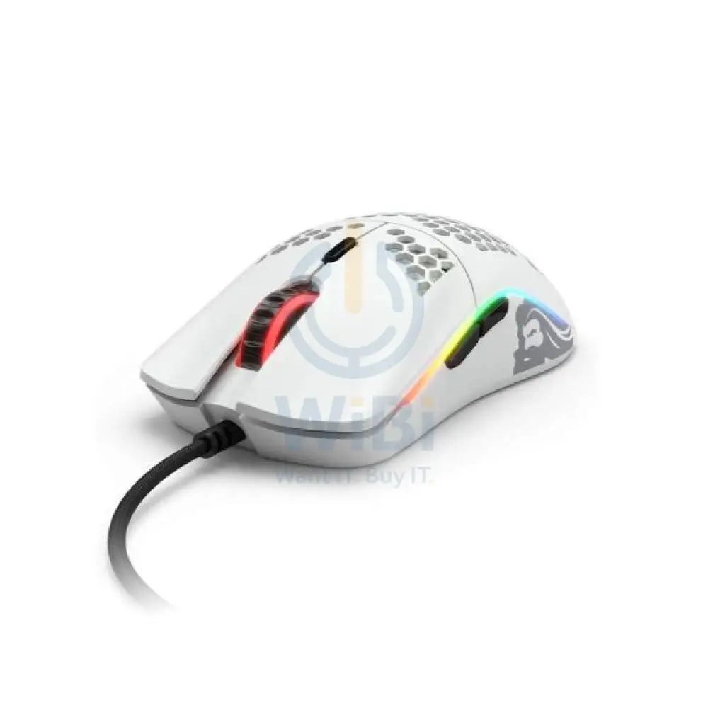 Glorious Model O Wired Gaming Mouse - Glossy White Accessories > Keyboard & Mouse > Gaming Zone