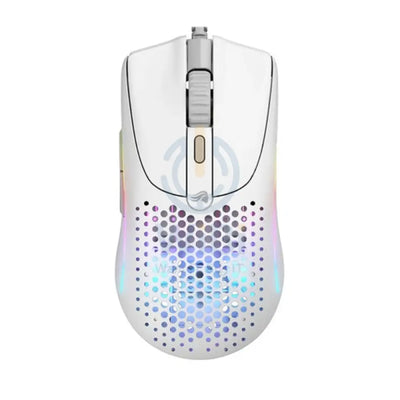 Glorious Model O2 Mini Wired Gaming Mouse - Matte White Accessories > Keyboard & Mouse > Gaming Zone