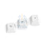 Glorious PBT White Key Caps For Mechanical Gaming Keyboards Accessories > Keyboard & Mouse