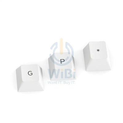 Glorious PBT White Key Caps For Mechanical Gaming Keyboards Accessories > Keyboard & Mouse