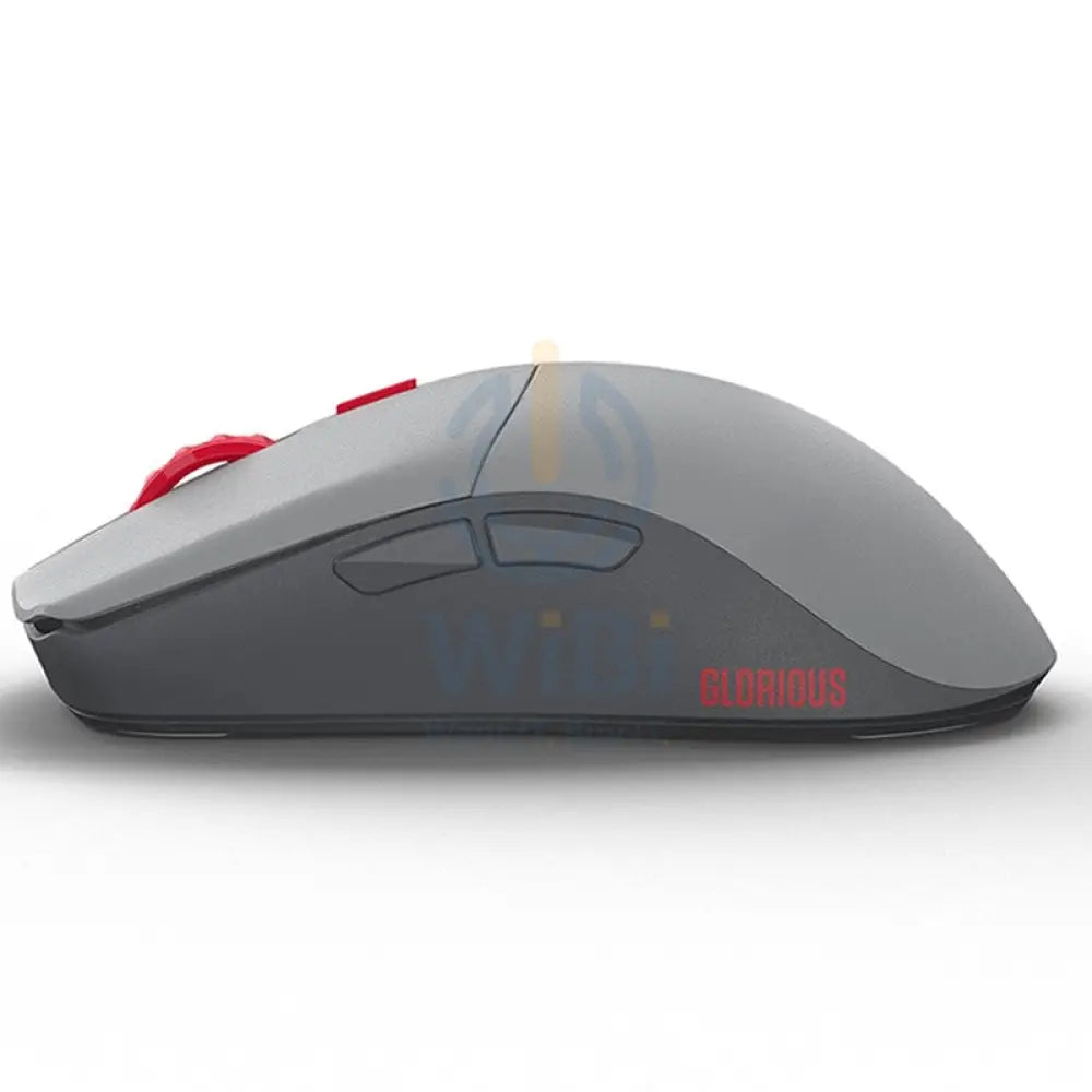 Glorious Series One PRO Wireless Mouse - Centauri - Grey/Red - Forge Accessories > Keyboard & Mouse