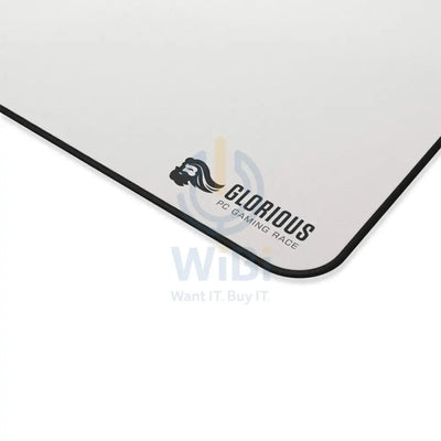 Glorious XXL Extended Gaming Mouse Pad - 18’’x36’’ - White Edition Accessories > Mousepad