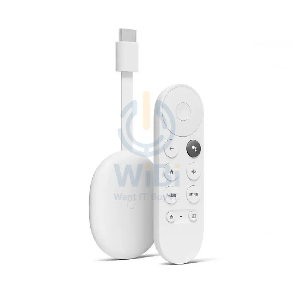 Google Chromecast With Google TV 4K HDR - White Accessories > Smart Devices > Smart TV > Offer Zone
