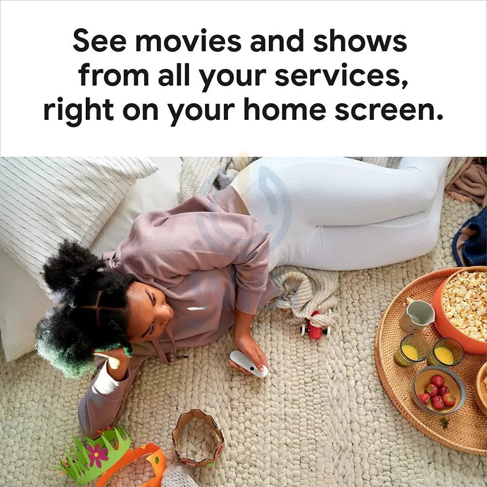 Google Chromecast With Google TV HD - Snow Accessories > Smart Devices > Smart TV