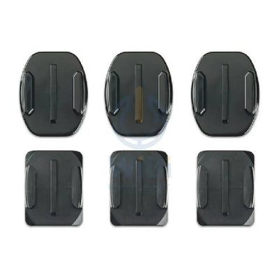 GoPro Flat + Curved Adhesive Mounts - Black Accessories > Cameras