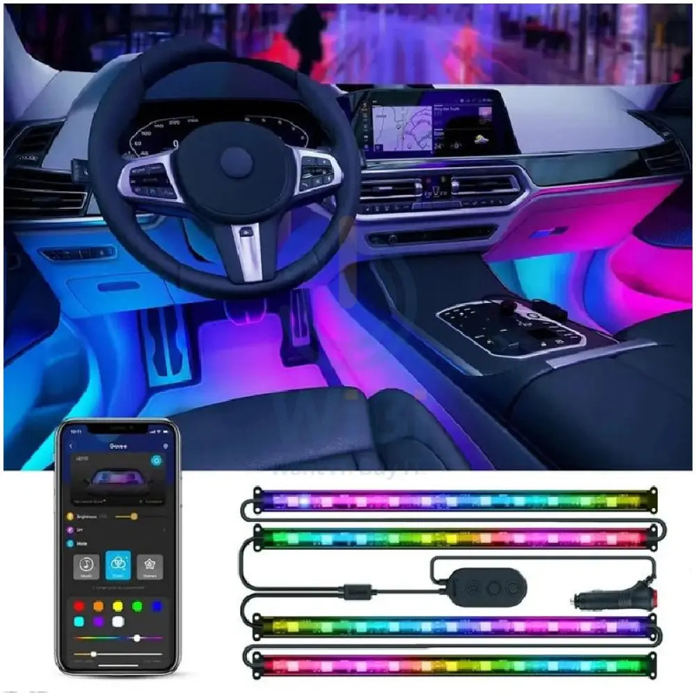 Govee RGBIC Interior Car Lights - Bluetooth / 3 Meters / RGBIC Accessories > Other Accessories > Offer Zone