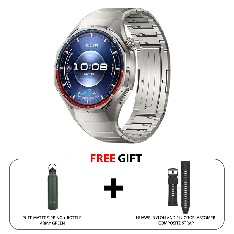 Huawei GT6 Pro Smart Watch - 1.47" AMOLED / 46mm / Bluetooth - Titanium