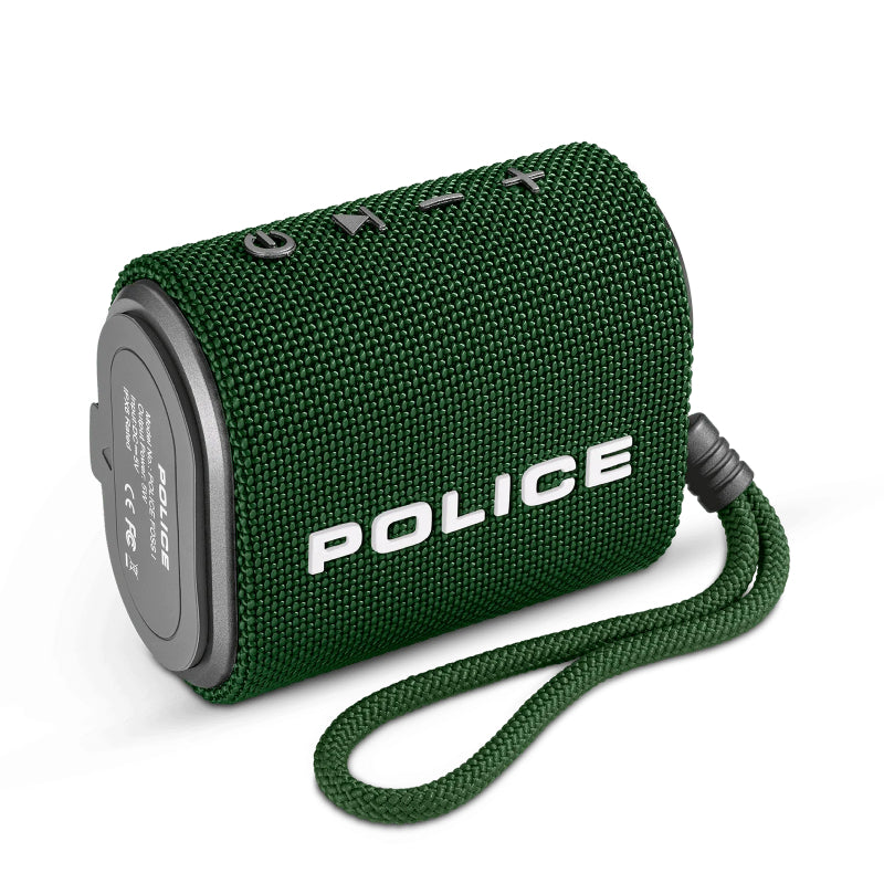 POLICE Mini Portable Speaker I - Bluetooth / 3.5mm / Green