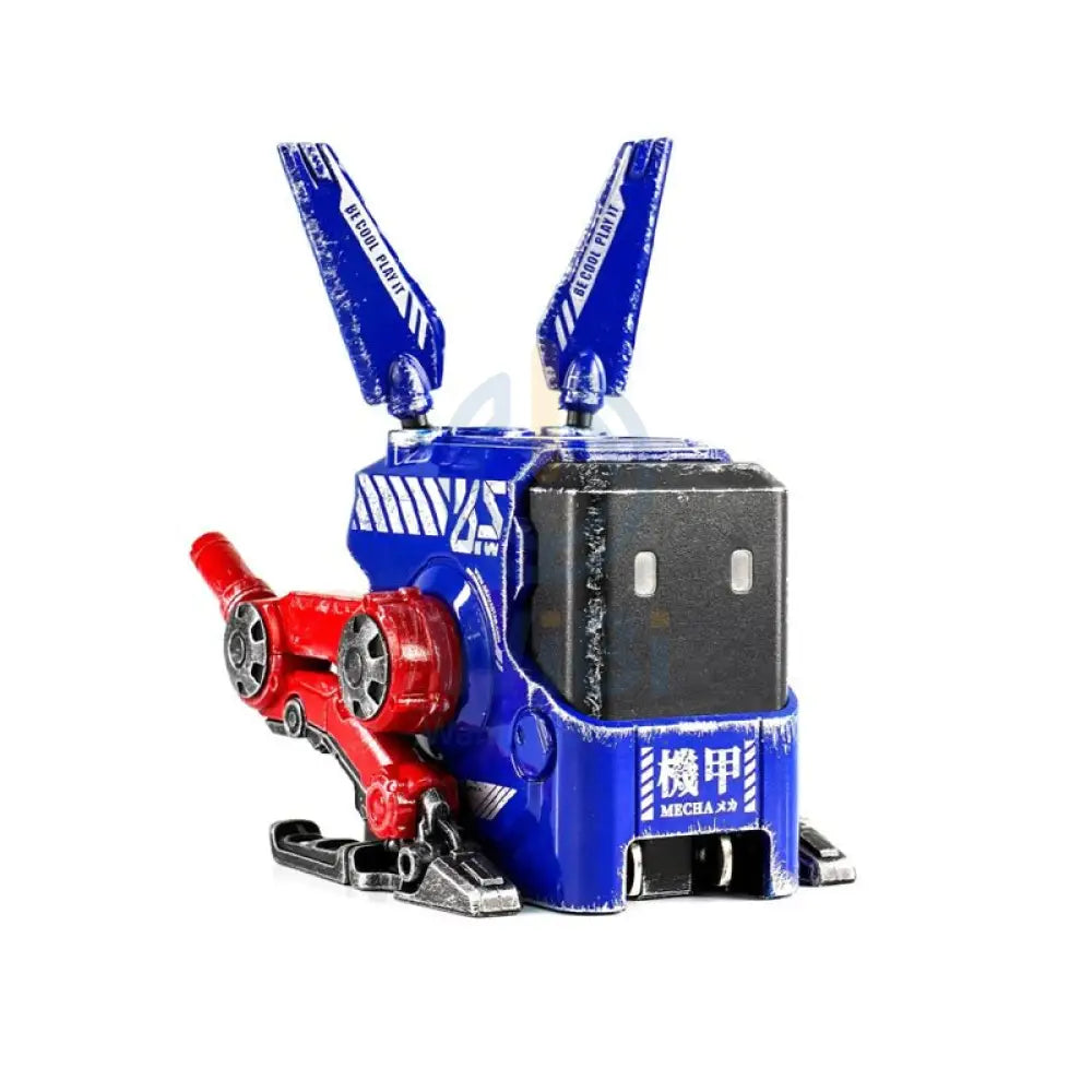 Gravastar Alpha65 Gan Fast Charger - 65W / EU & UK Plug / War Damaged Blaze Blue Version Accessories > Power Adapters