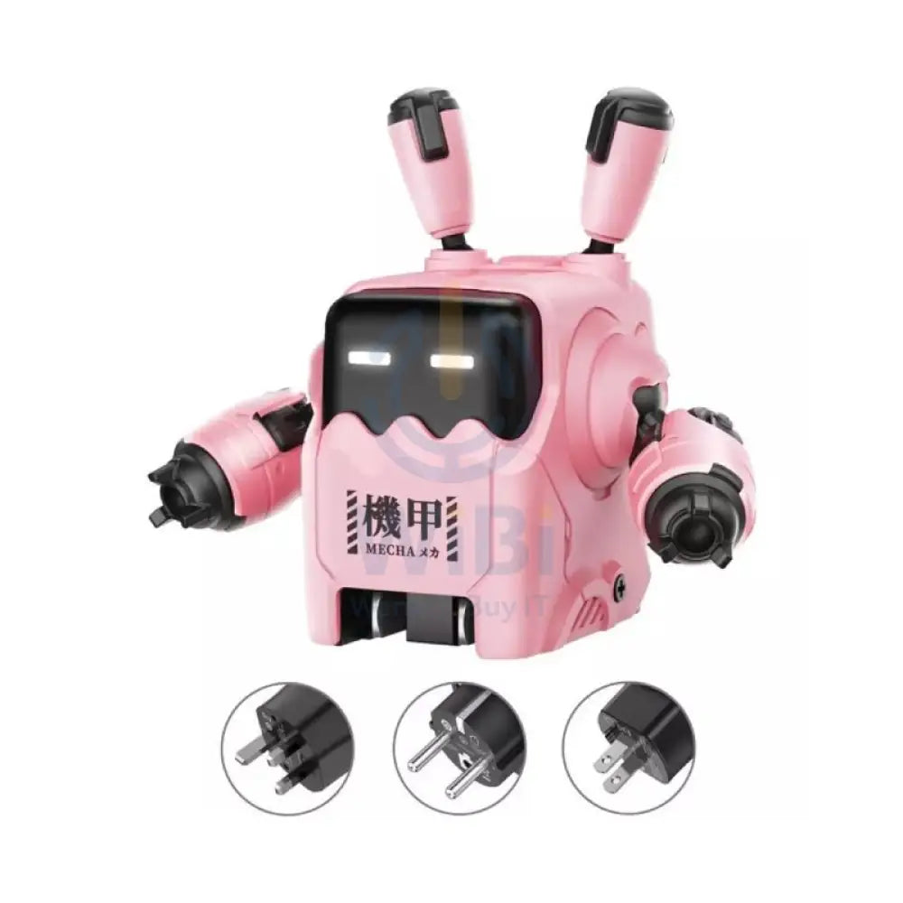 GravaStar Delta35 GaN Fast Charger - 35W / EU / UK / Pink Accessories > Power Adapters