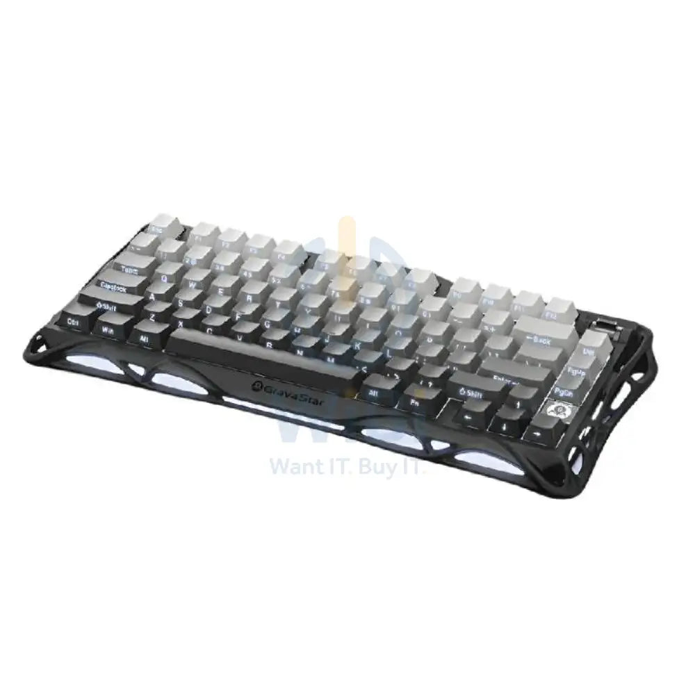GravaStar Mercury K1 75% Wireless Mechanical Gaming Keyboard - Gradient Black Accessories > Keyboard & Mouse > Gaming