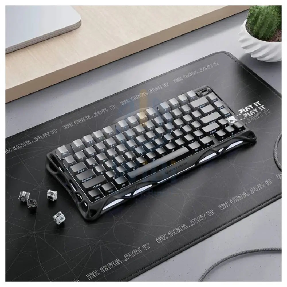 GravaStar Mercury K1 75% Wireless Mechanical Gaming Keyboard - Gradient Black Accessories > Keyboard & Mouse > Gaming