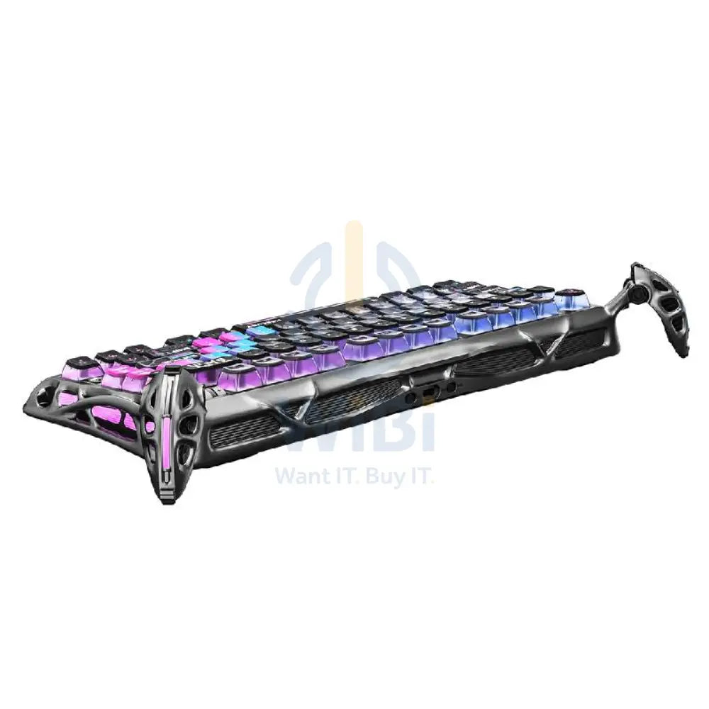 GravaStar Mercury K1 Pro 75% Wireless Mechanical Gaming Keyboard - Concrete Gray Accessories > Keyboard & Mouse >