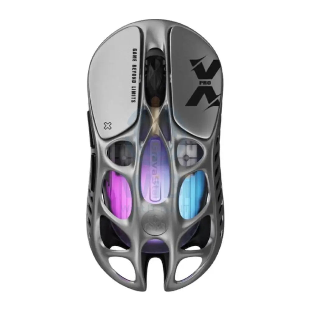 GravaStar Mercury X Pro Wireless Gaming Mouse - 8KHz / Interstellar Silver Accessories > Keyboard & Mouse