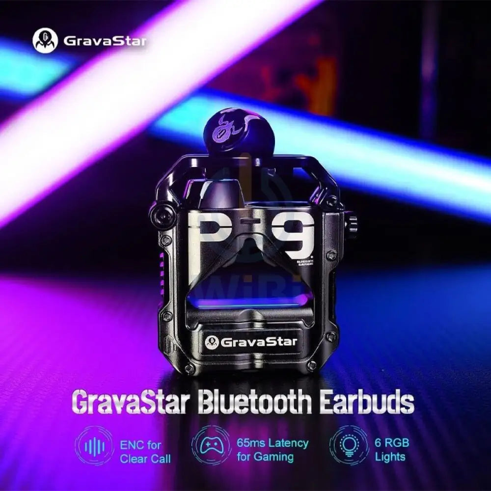 Gravastar Sirius Pro P9 TWS Earbuds - Matt Black Accessories > Audio > Headphones