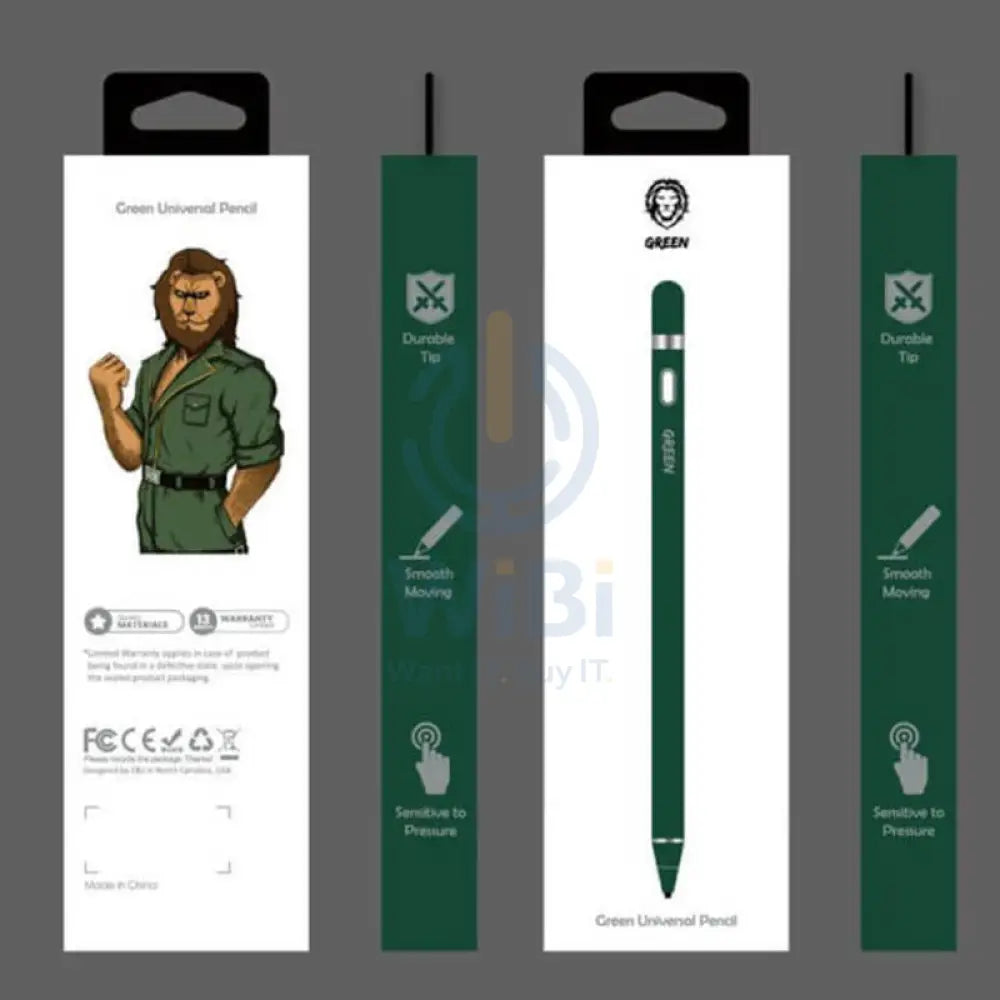 Green Universal Pencil - Stylus / Bluetooth / Green