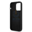 Guess Apple iPhone 14 Pro Max Liquid Silicone Case with PC Camera Outline & Script Metal Logo - Black Accessories >