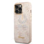 Guess Apple iPhone 14 Pro Max PC/TPU 4G PU Case With Metal Camera Outline & Buttons - Pink Accessories > Mobiles &