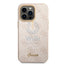 Guess Apple iPhone 14 Pro Max PC/TPU 4G PU Case With Metal Camera Outline & Buttons - Pink Accessories > Mobiles &