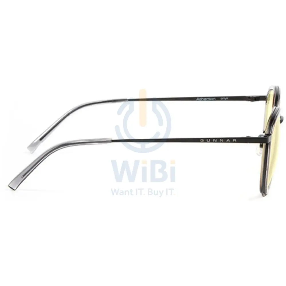 Gunnar Atherton Gaming Glasses (Onyx Frame Amber Lens Tint) Accessories > Other Accessories > Gaming Zone