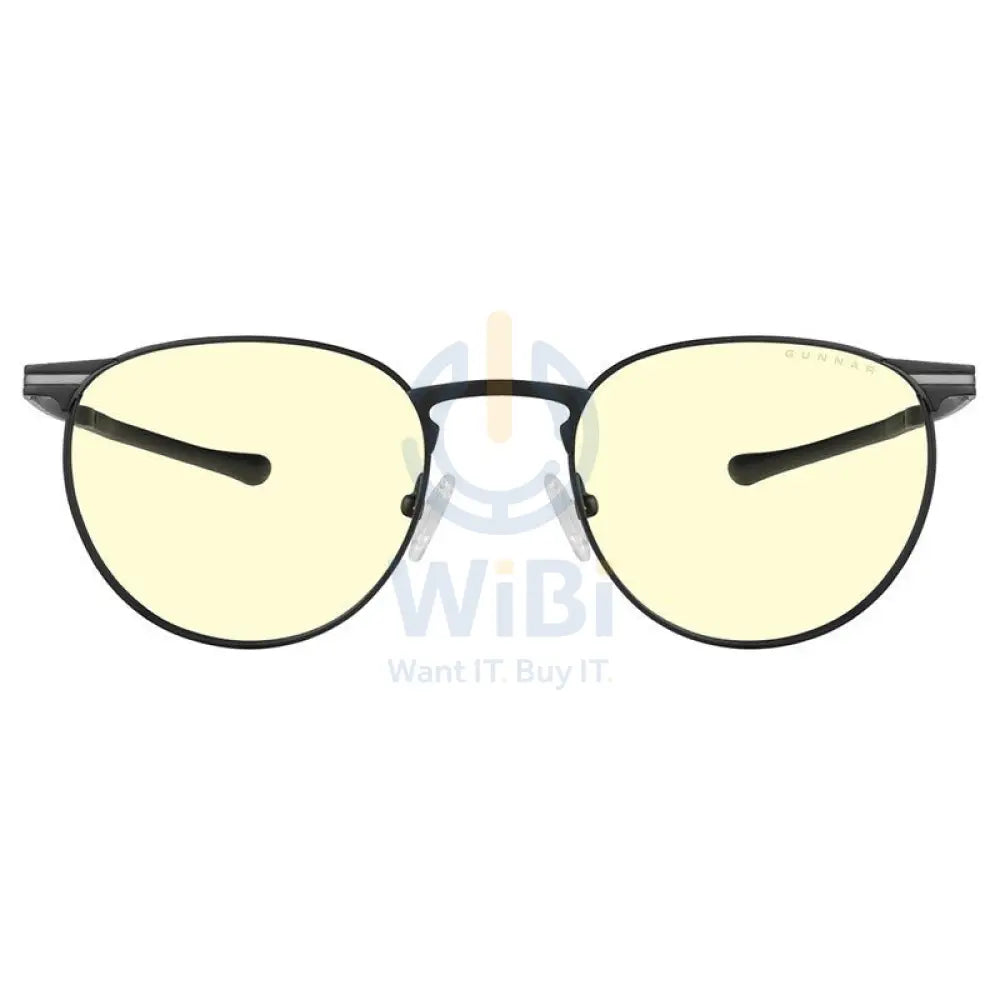 Gunnar Mateo Titanium Blue Light Gaming Glasses - Onyx Frame Amber Lens Tint Accessories > Other Accessories > Gaming
