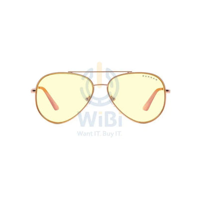 Gunnar Maverick Gaming Glasses (Rose Gold Frame Amber Lens Tint) Accessories > Other Accessories > Gaming Zone