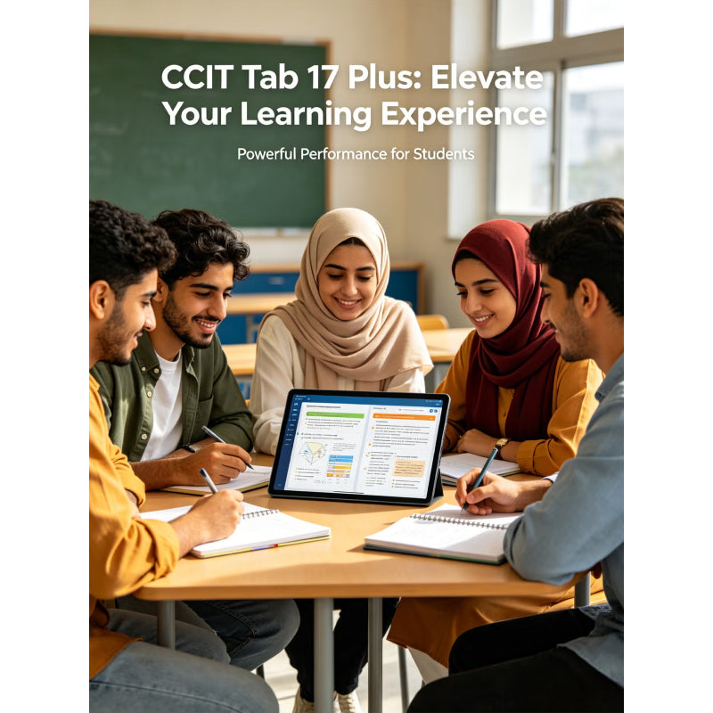 CCIT Tab 17 Plus Tablet - 11" IPS LCD / 16GB RAM / 1TB / 5G / 12000mAh / Blue